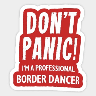 Border Dancer Sticker